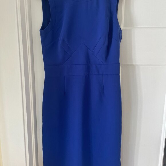 Banana Republic Cobalt Blue Sheath Dress, Size 6 - Picture 3 of 6